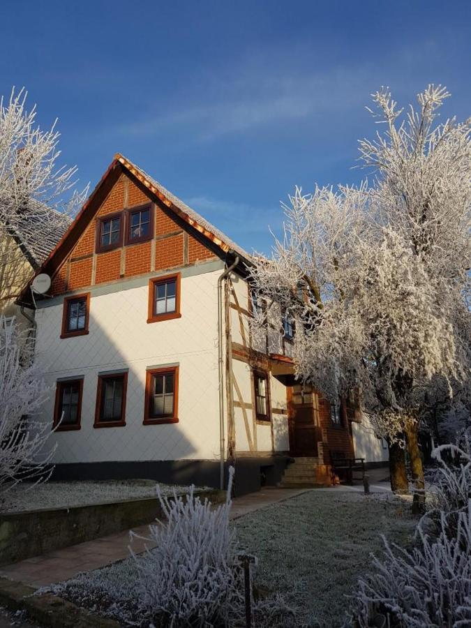 Bike & Sleep Weserbergland Ferienhaus Vahlbruch Ngoại thất bức ảnh